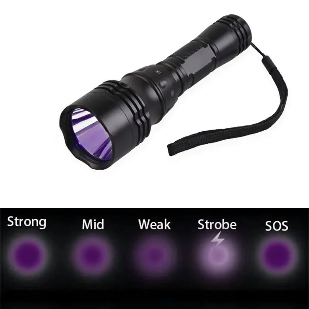 TOPCOM-Poderosa Lanterna LED Mergulho, Lanterna Subaquática Scuba, Lanterna Luz Profissional, IP68, 10W, L2, T6, 5-Modo