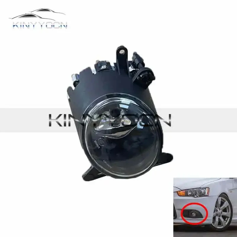 For Mitsubishi Lancer EX Galant Front Bumper Fog Light Foglight Fog Lamp Foglamp DRL Day Running Lamp Headlamp