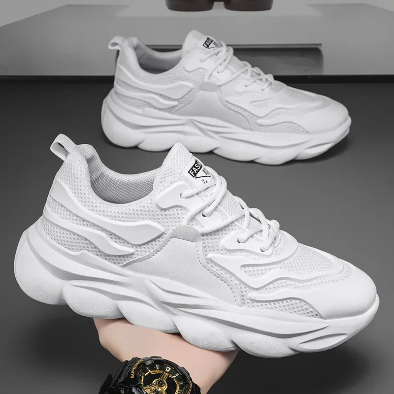Men\'s Casual Sports Fashion Trend Leisure Breathable Running Shoes Men Sneakers Leisure Trainers Autumn New Lightweight Shoes