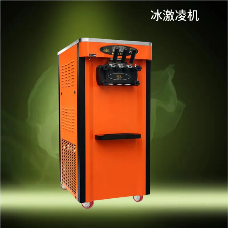 Máquina comercial para hacer helados suaves de 2000W, máquina para hacer helados Haagen Dazs, máquina para hacer helados suaves de tres sabores