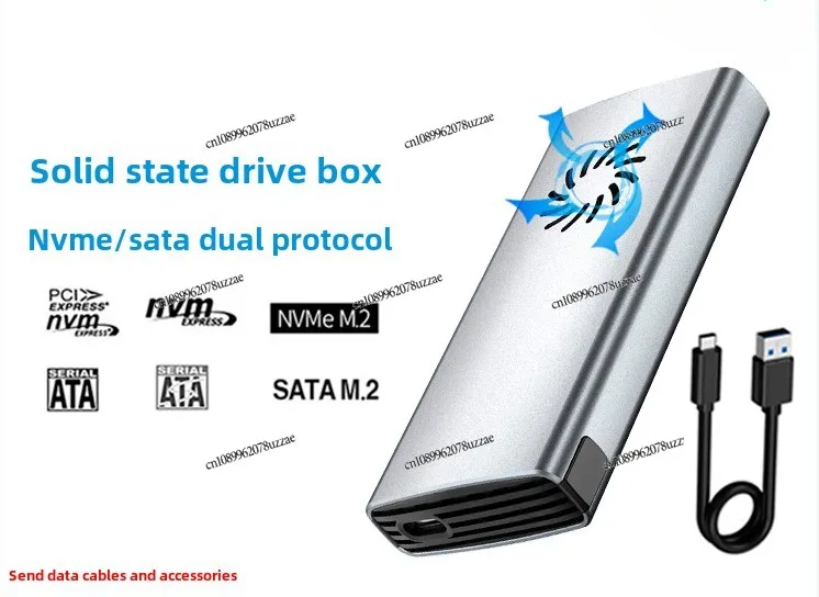 M.2 Solid State Drive Box Mobile M2 Hard Disk Nvme Solid State Box Typec External Usb3.0