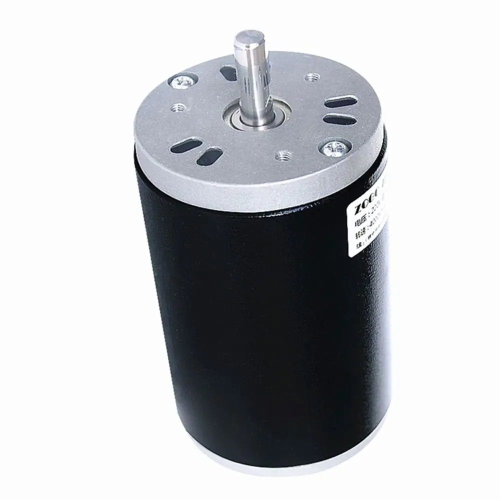 

77MM Strong 12V 24V 3000RPM 7000RPM Permanent Magnet DC Motor 400W Double Ball Bearing DIY Model Parts Bench Drill Table Mill