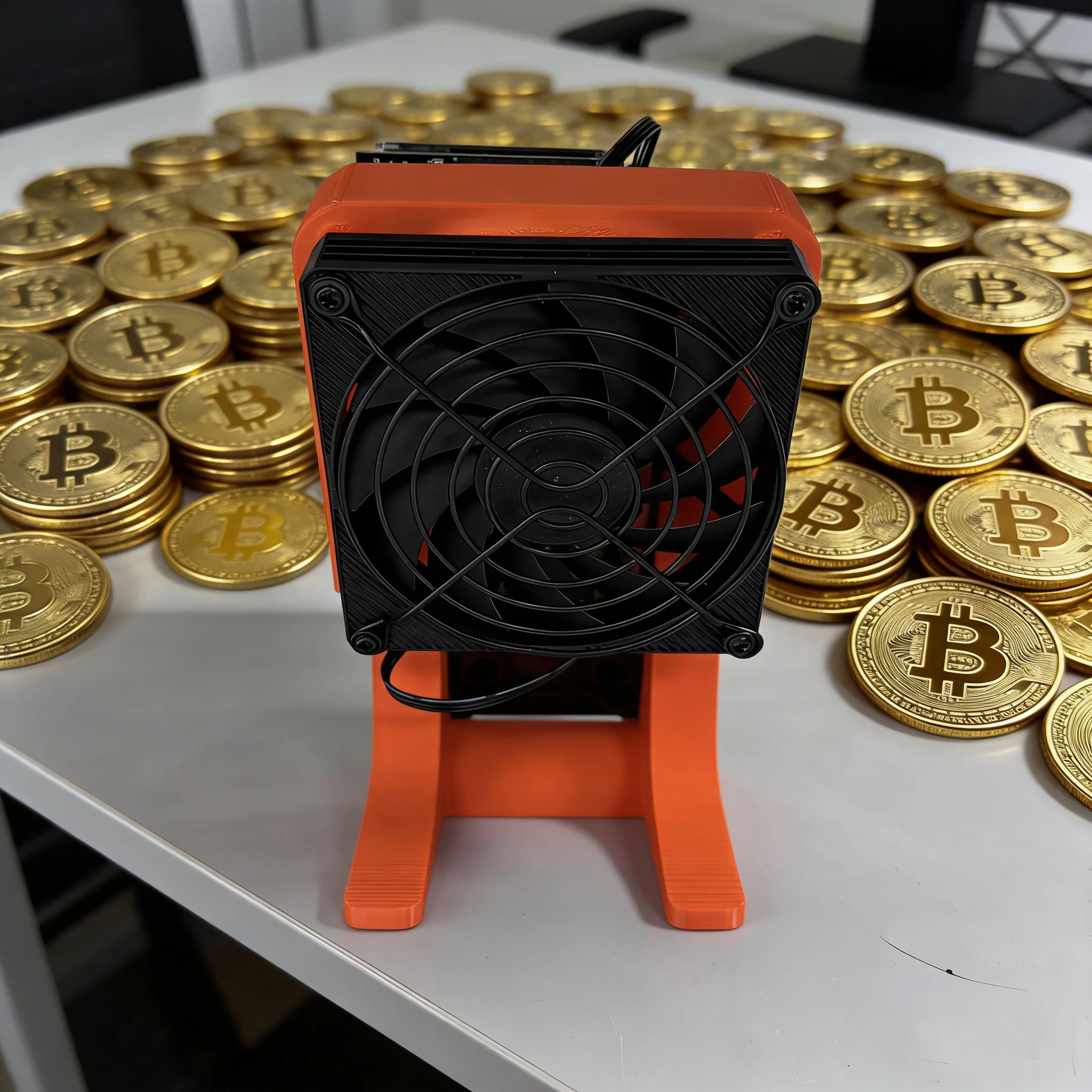 ترقية جديدة Bitaxe Miner NerdQaxe ++ Rev 6.1 6TH/s 100W Solo Miner للتعدين Bitcoin BTC Miner Crypto Machin Rev 6 #3