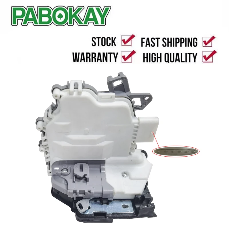 

1 Piece x Front Right Door Lock Latch Mechanism 6 Pins For Audi A4 S4 B8 A5 A6 Q5 Q7 8J1837016C