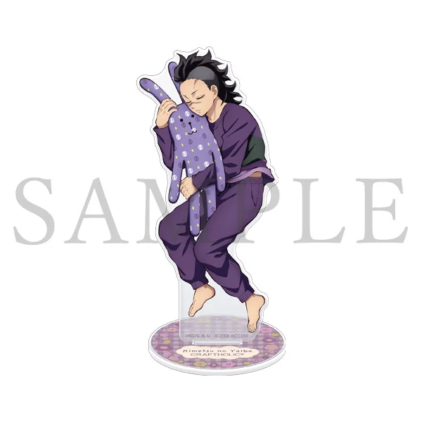 Game Kanroji Mitsuri Tokitou Muichirou Uzui Tengen Shinazugawa Genya Acrylic Stand Doll Anime Figure Model Cosplay Toy for Gift