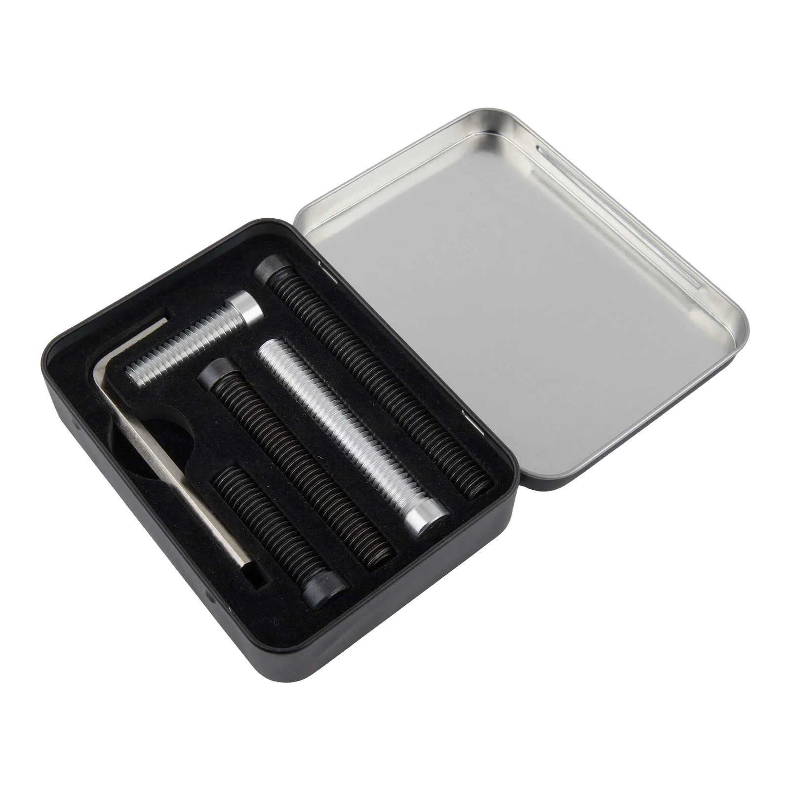 5pcs Metal Billiards Cue Weight Bolts Compatible with For FURY Pool Cue Includes Carrying Box and Installation Tools