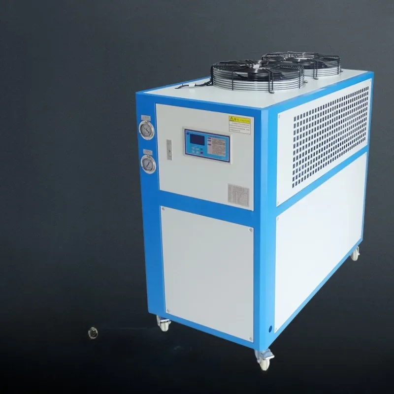 Industrial air-cooled 1HP oil-cooled circulation injection mold cooling laser small 5-horse ice water machine