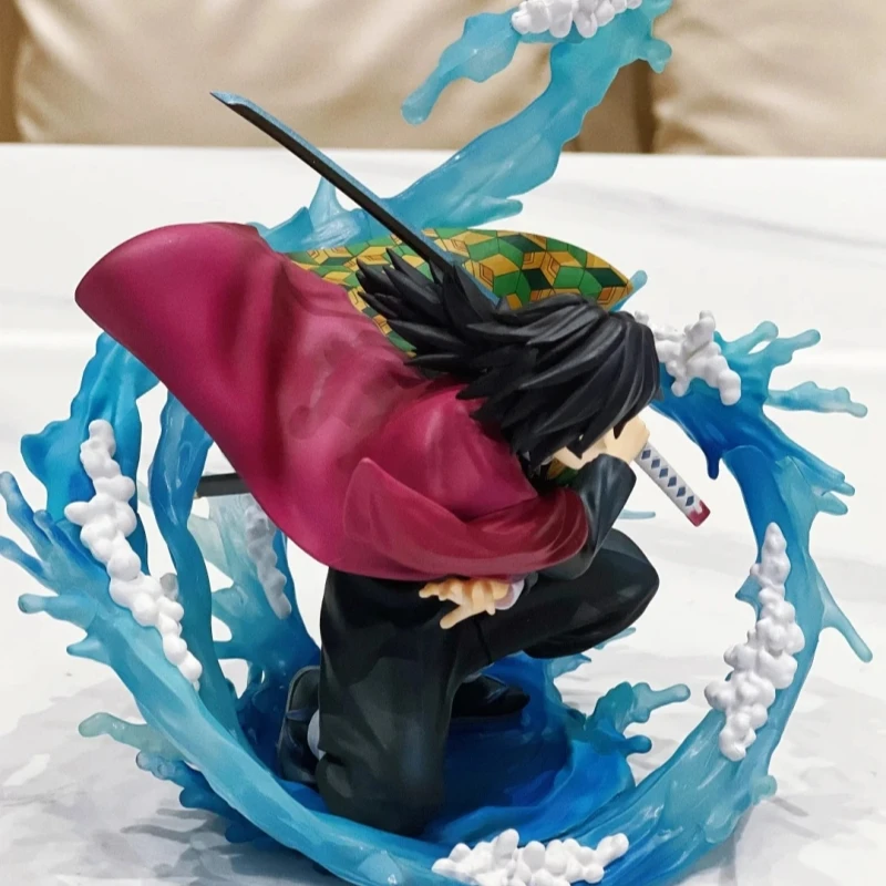 鬼滅の刃 江原童磨 アニメアクションフィギュア 17cm PVC コレクションモデルおもちゃデスクトップ装飾ギフト誕生日用