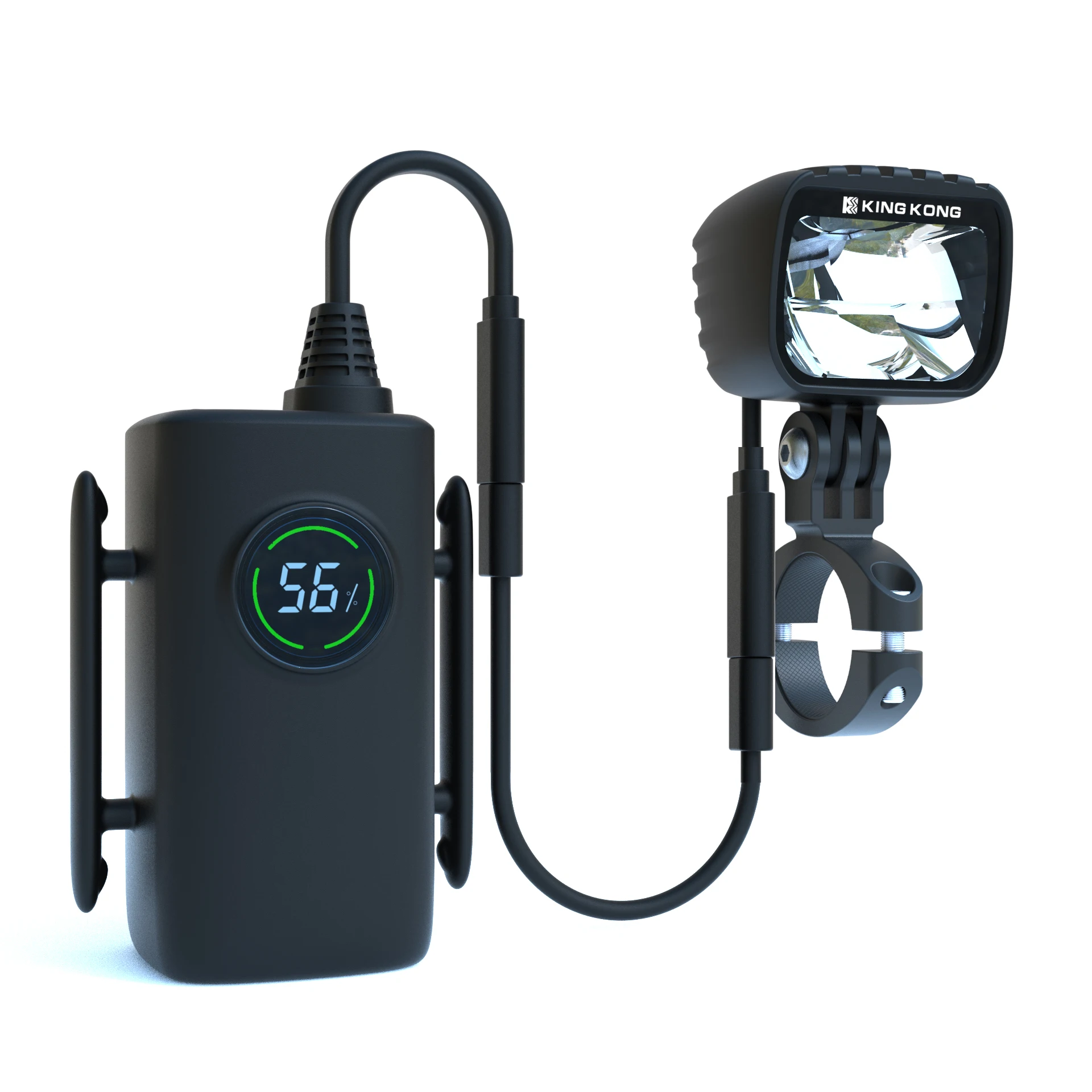 AliExpress King Kong kingkong MF200 Bicycle Night Riding Light - No Glare, Long Battery Life, High Brightness