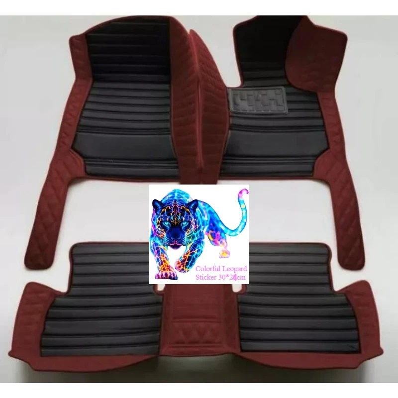 

For Ford Mustang 2011-2021 Car Floor Mats Custom Mats Car Accessories Waterproof Carpets Covers Left /Right Hand Drive