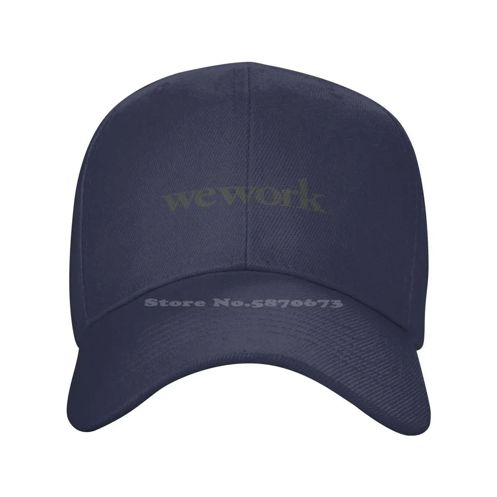 Wework Logo Qualität Denim Mütze Strick mütze Baseball mütze