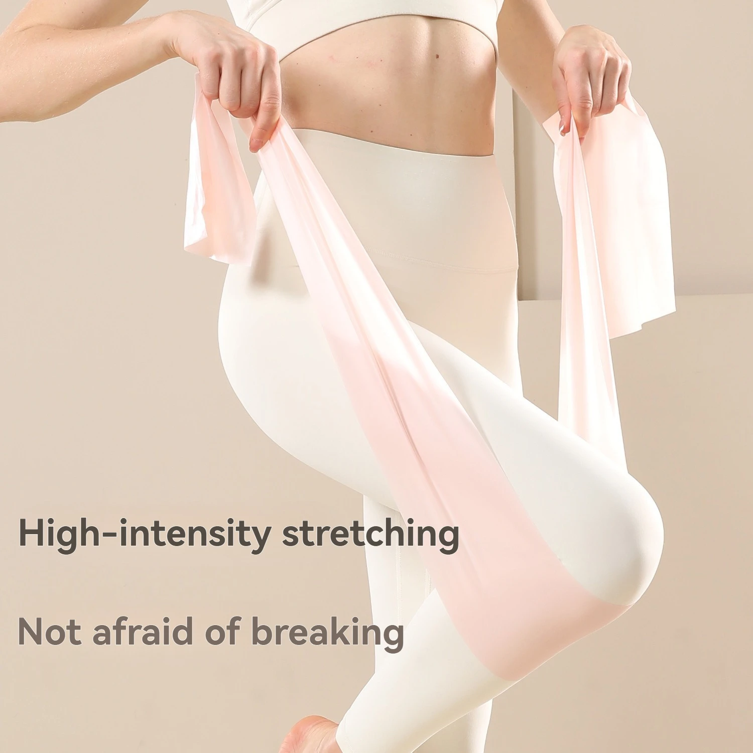 Yoga Resistance Bands for Home Beginners Stretching Training Women's Body Sculpting Fitness Latin Dance Elastic Bands