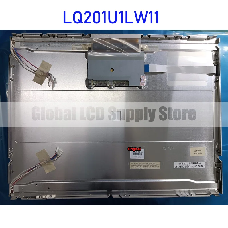 LQ201U1LW11 20.1 Inch LCD Display Screen Panel Original for Sharp Brand New