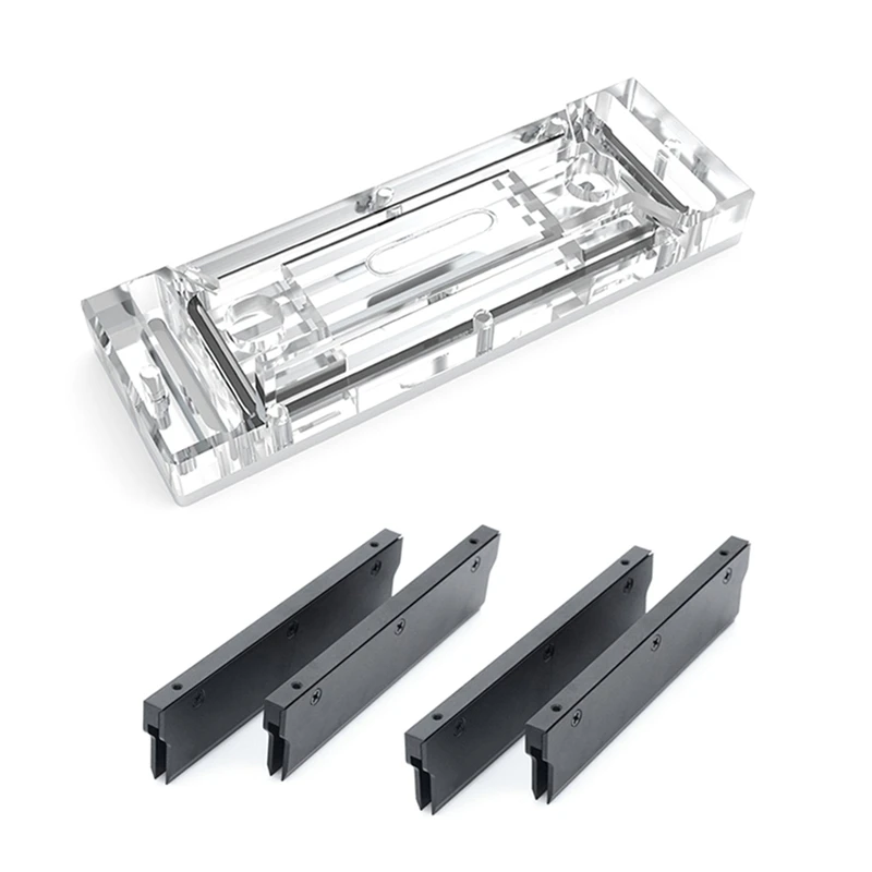 RAM Water Cooler Memory Block Memory Water Cooling Block Kits LRC2.0 RGB Two Armor Block Maximum Support 4 RAM-A31R