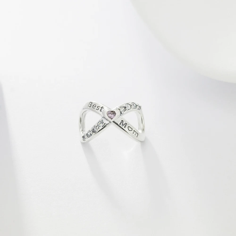 New 925 Sterling Silver Charms Infinite Heart Bead Fit Original Bracelet DIY Jewelry Outfit Gift For Women