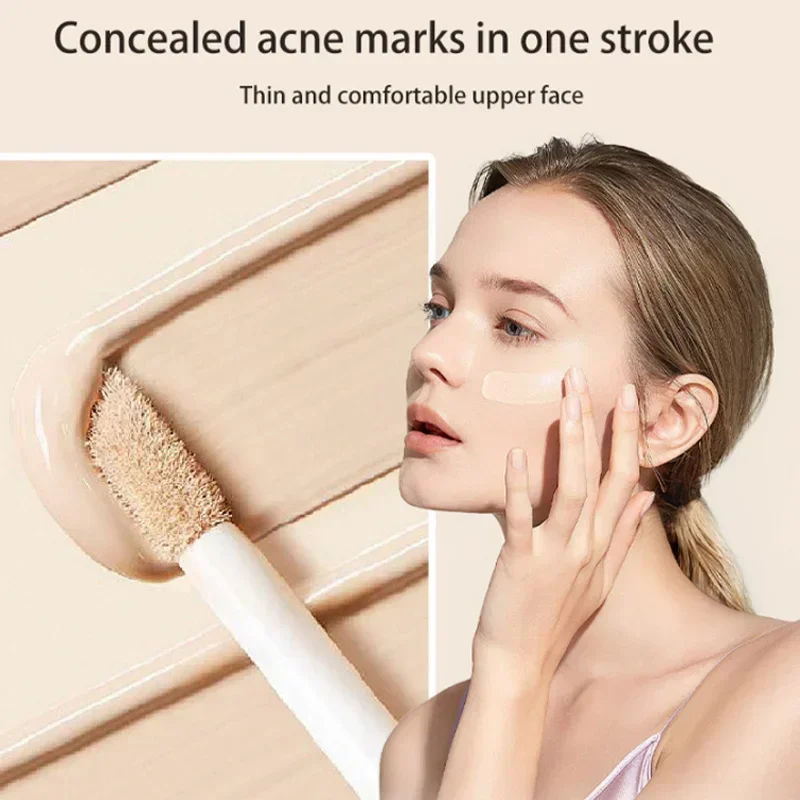 Waterdichte Concealer Pen Volledige Dekking Van Donkere Kringen Acne Poriën Concealer Pen Matte Foundation Crème Gezichtsmake-Up Cosmetisch