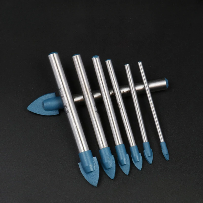 Alloy Triangle Drill Ceramic Glass Hole Opener Marble Tile Drill Bit Sharp Angle Electric Drill Bit Woodworking Tools