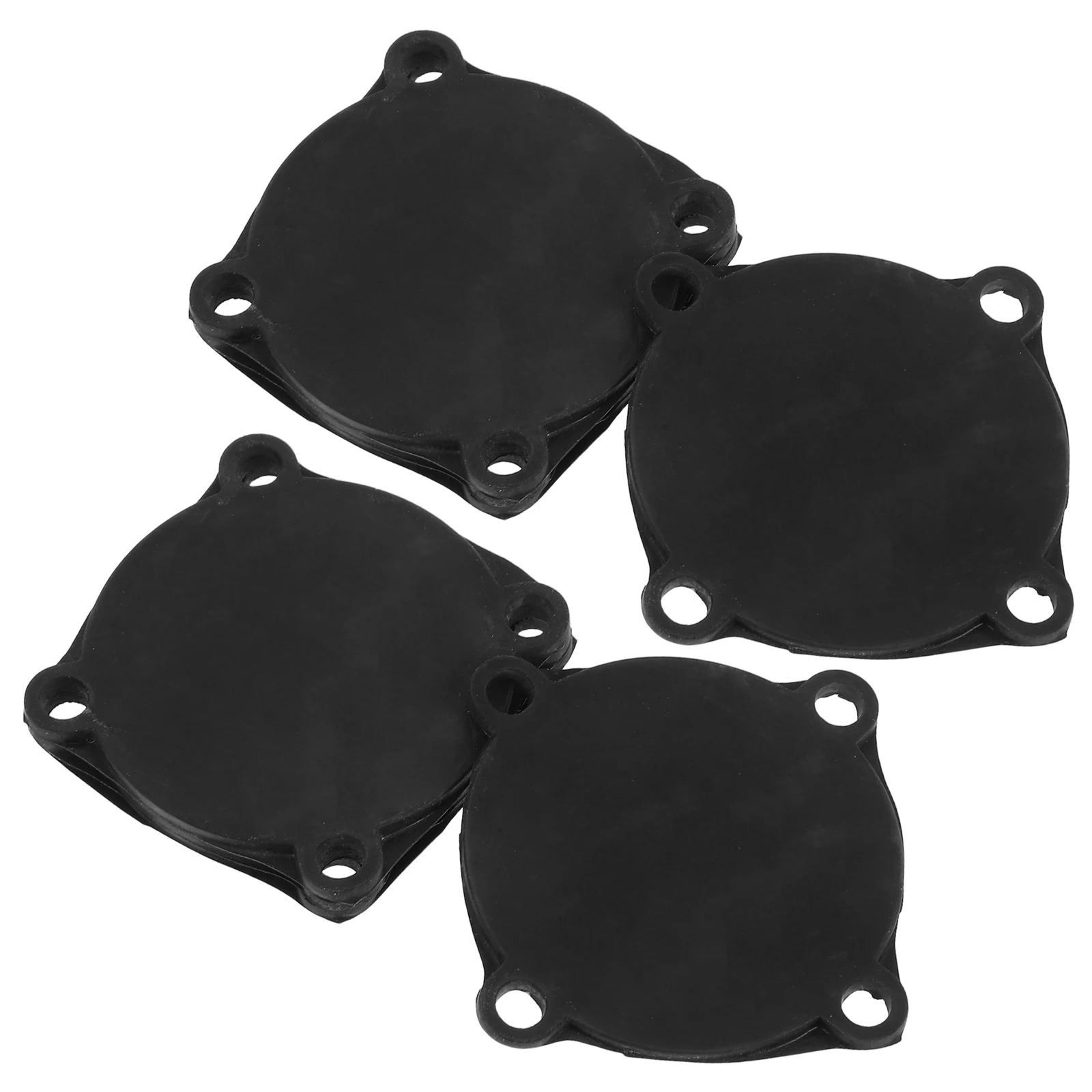 

4pcs Black Base Gaskets for Air Compressor Switch Universal Rubber Washers Set High Reusable Gaskets Temp Resistance