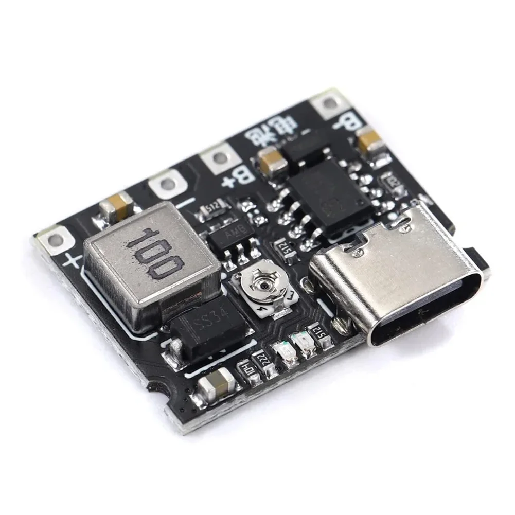Adjustable 3.7V to 5V 9V Lithium Battery Boost Module for DC-DC Step-Up Conversion with Output Voltage Range 4.2V to 28V