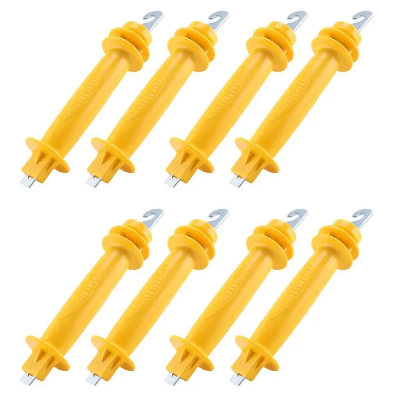 lot-de-8-poignees-de-portail-en-caoutchouc-pour-cloture-electrique-poignee-a-ressort-pour-cloture-electrique-poignee-en-plastique-isolee-poignee-de-portail-en-caoutchouc-jaune