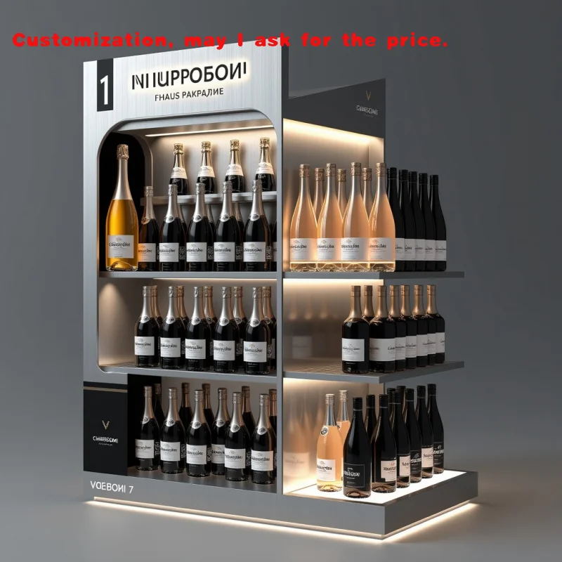 

на заказ.Современная винная витрина и витрина для вина, украшение винного магазина