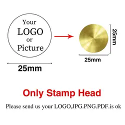 Custom Stamps Metal Stamps Wax Seals Stamps Customize Your Own Logo Replaceable Handles Invitation Stamps Christmas Gift Stamps