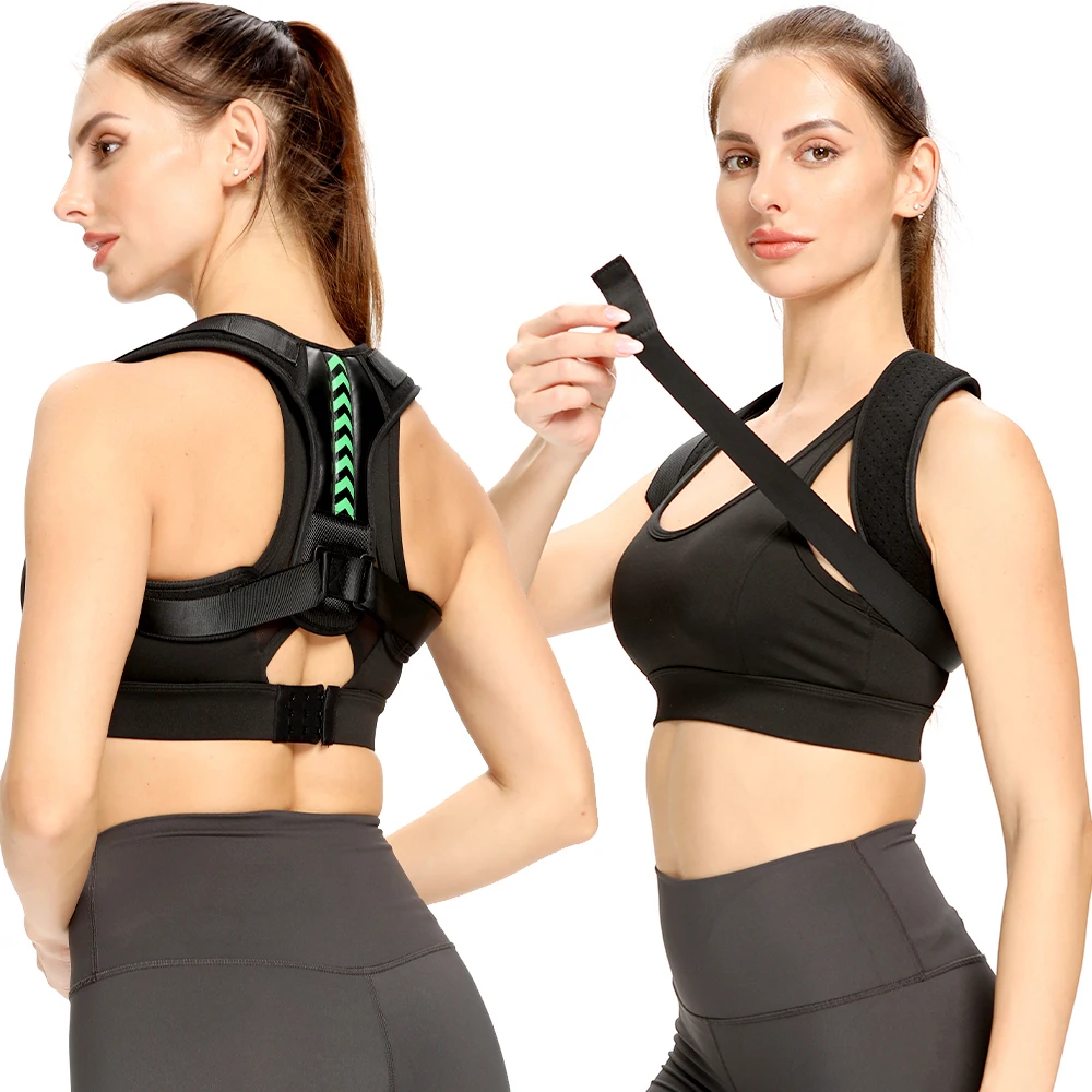 BraceTop Back Shoulder Posture Corrector Preventing Humpback Protection Spine Pain Relief Correction Belt Women Men Back Support