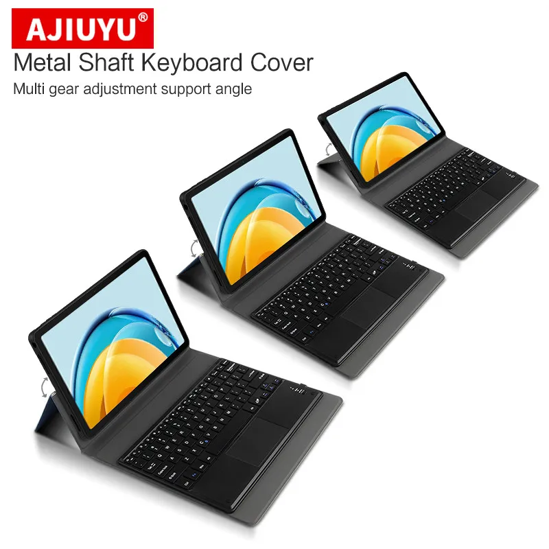 

AJIUYU Keyboard Case For Huawei MatePad SE 10.4" 2022 Tablet Case Keyboard Cover For Matepad SE 2022 10.4" AGS5-L09 Smart Case