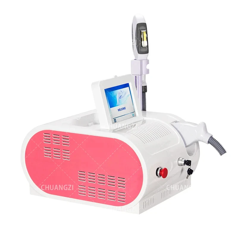 

Portable Professional OPT Elight IPL Laser Machine CE Certified Painless Hair Removal Skin Rejuvenation with Ice Cooling System