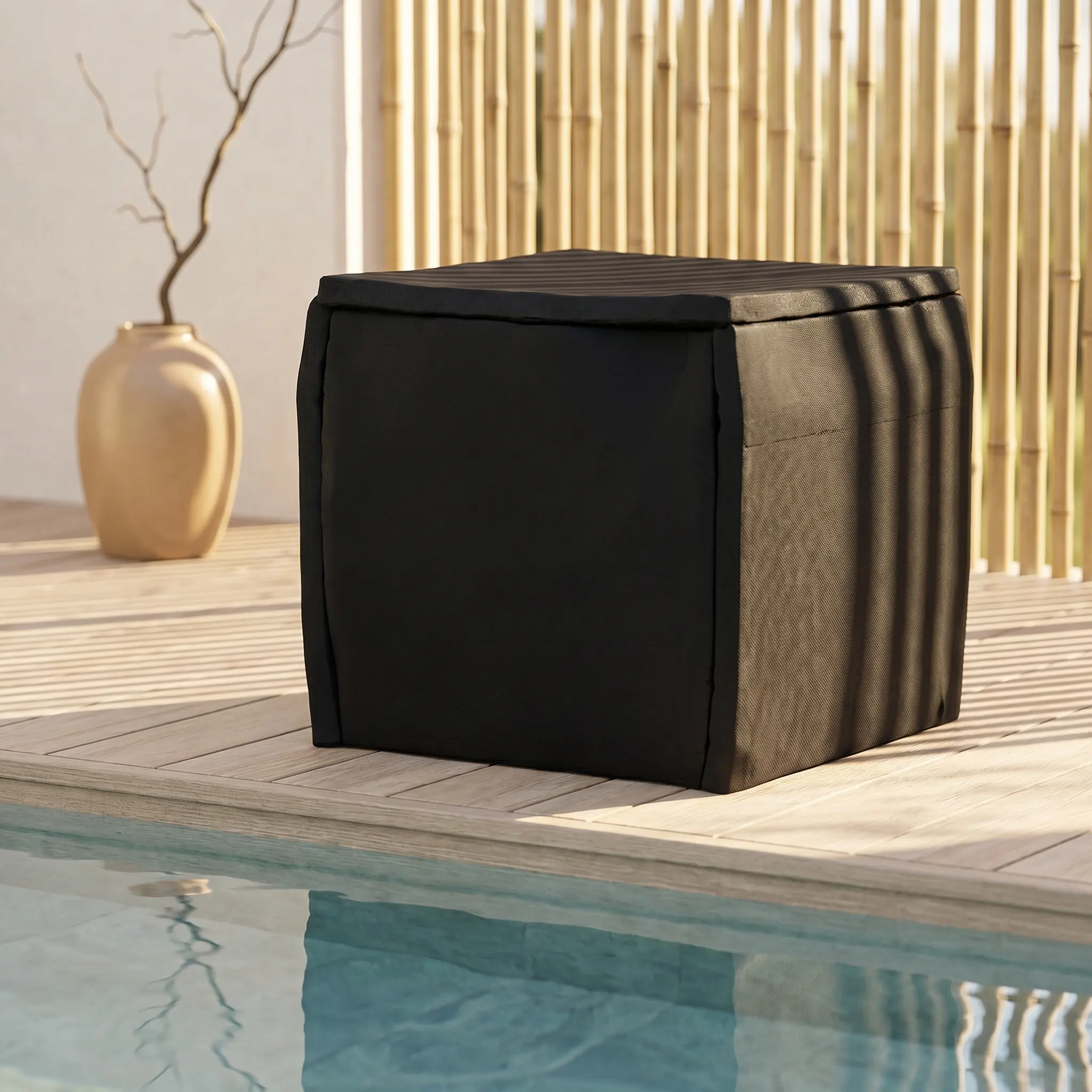 Soundproof Enclosure 17.3 Inch Noise Reduction Cover Industrial Box for Water Pump Booster Pump Noise Barrier Home Commercial