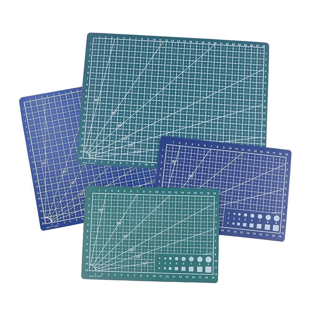 

A3 A4 A5 PP Cutting Mat Workbench Patchwork Cut Pad Sewing Manual DIY Knife Engraving Leather Cutter Board Single Side Underlay