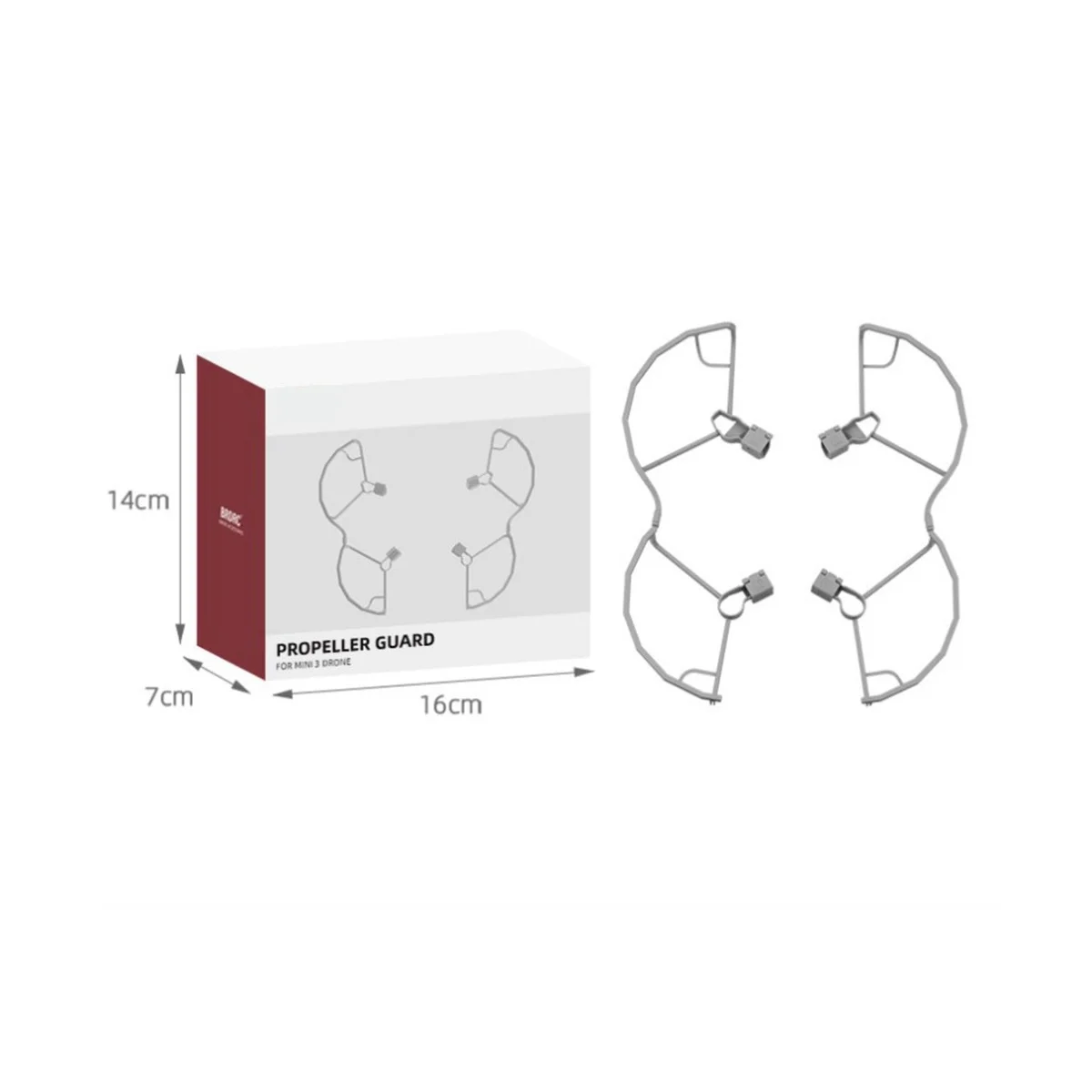 For DJI Mini 3 Propeller Guard Landing Gear Extended Leg Wing Cover Blade Protector for Mini 3 Pro Accessories
