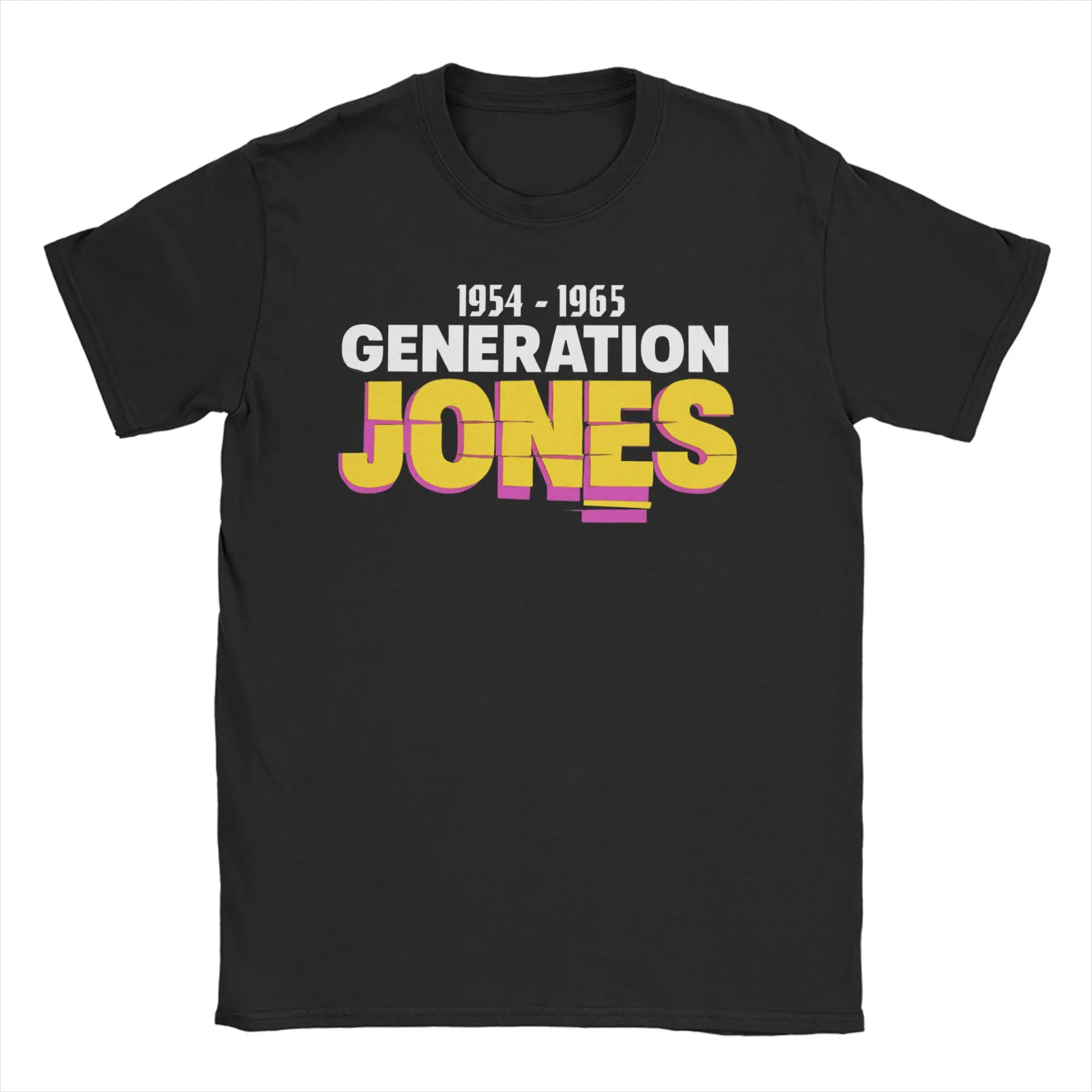 

Men Women T-Shirts Generation Jones Vintage Pure Cotton Tee Shirt Short Sleeve T Shirt Crewneck Clothing Printing