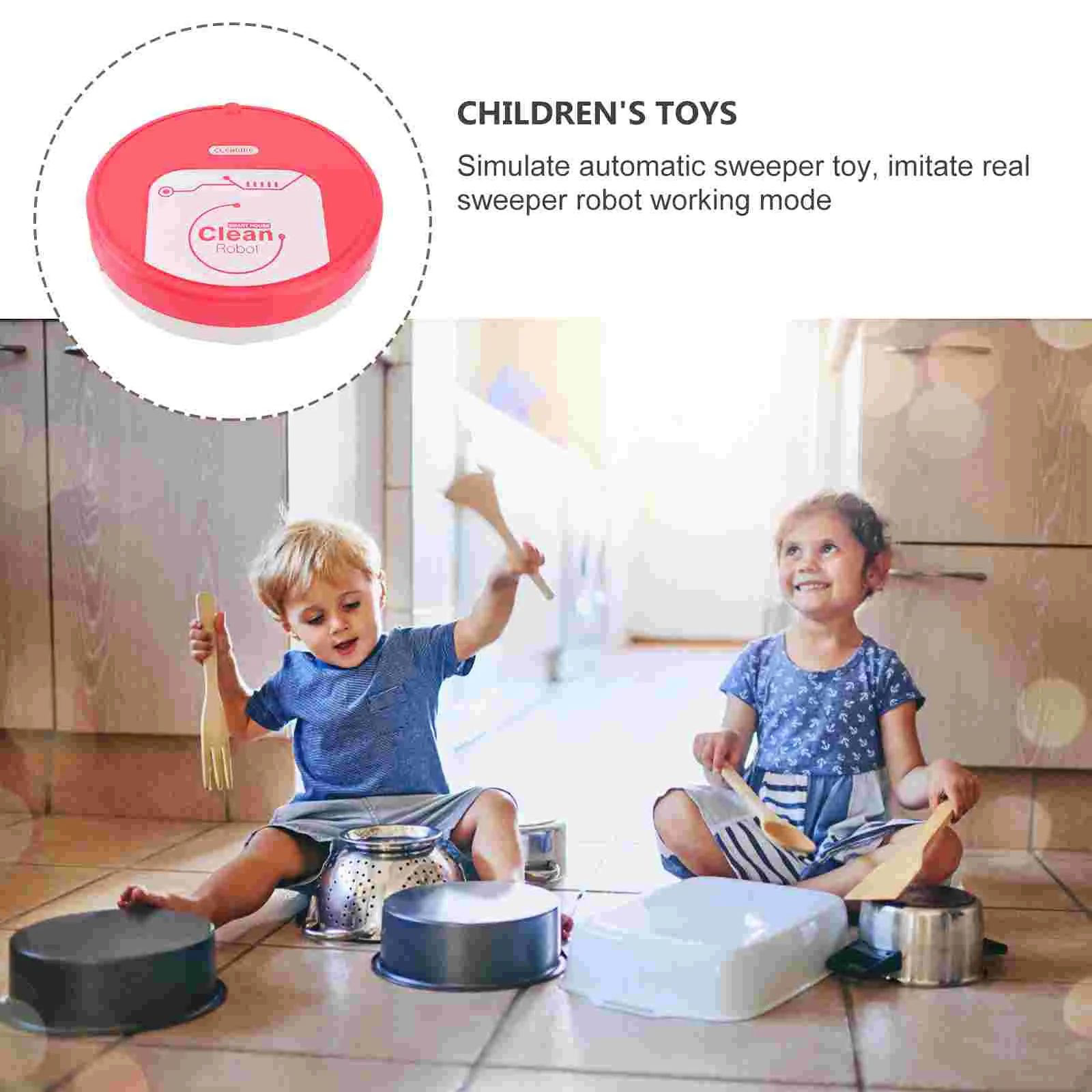 Simulation Sweeper Kid Toys Toddler Housekeeping Sweeping Machine Children’s Furniture Role-play Plaything Floor Cosplay