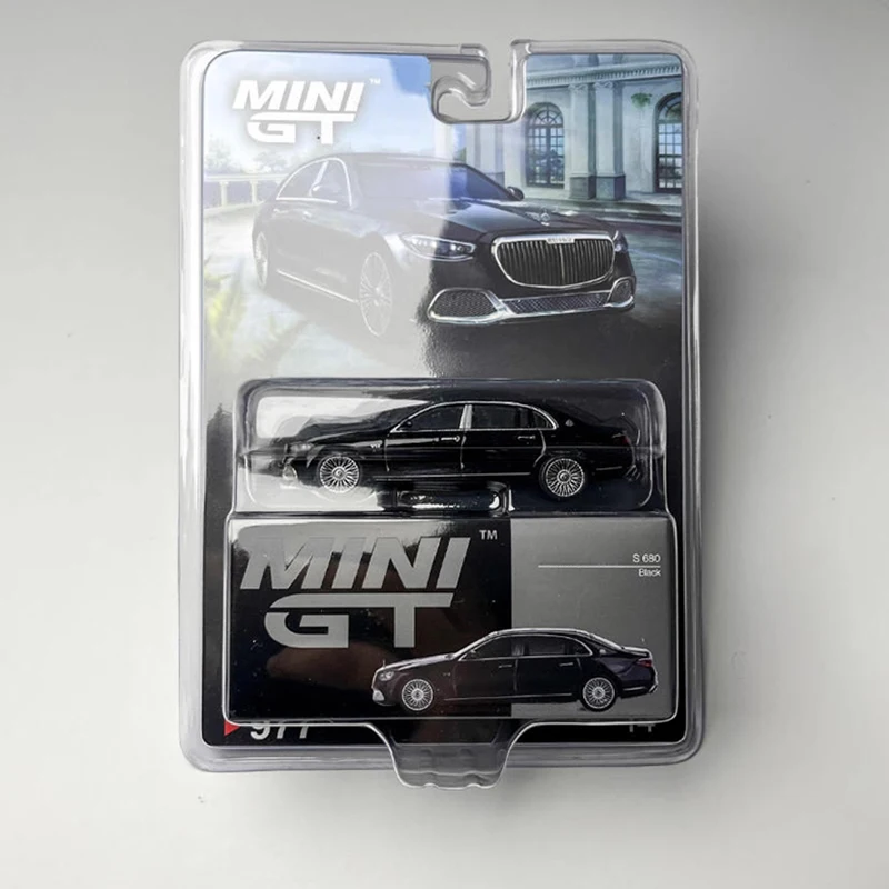 MINIGT MGT 1:64 #   977 S680 simulación de aleación modelo de coche colección exhibición ornamento juguete para regalo