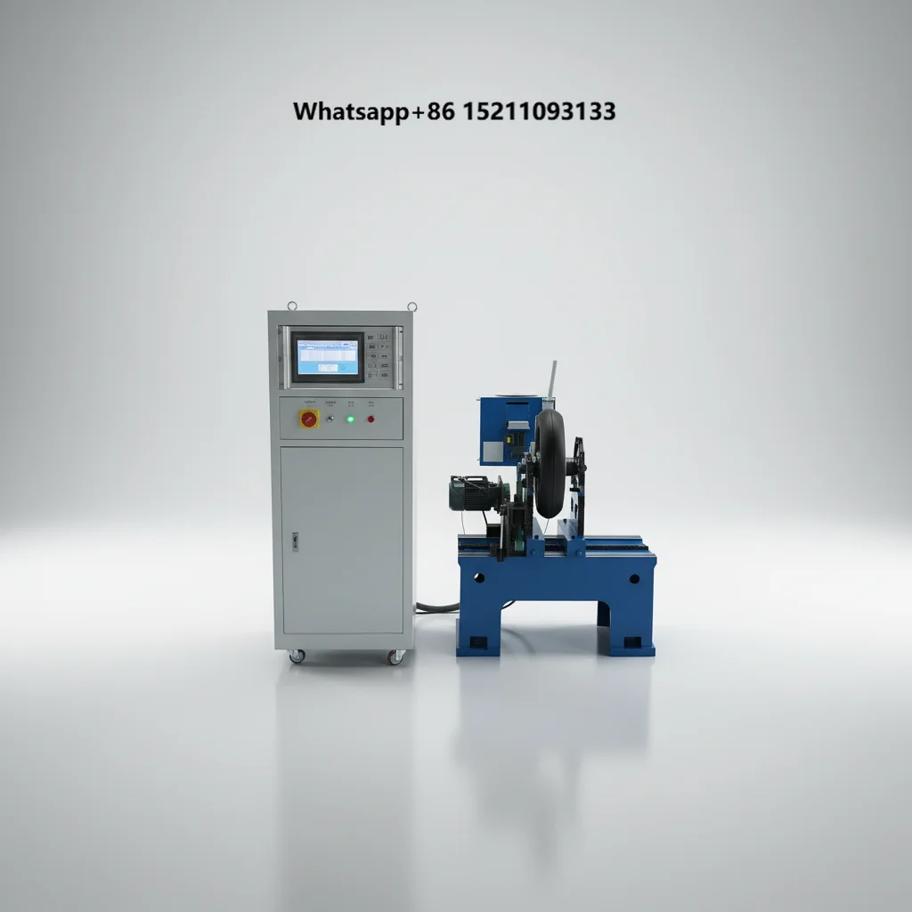 Tire Dynamic Dynamic Balancing Machine High-Precision 0.2% Accuracy 380V/220V IP55 Protection 1-Year Warranty