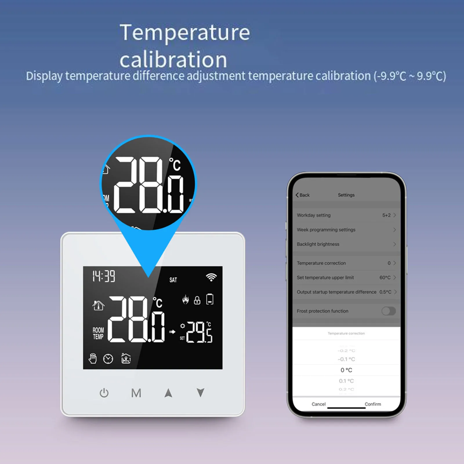 WiFi/ZigBee Smart Thermostat Low Power Batterie Wasser Gas Kessel Temperatur Controller Für Alexa Für Google Home Alice