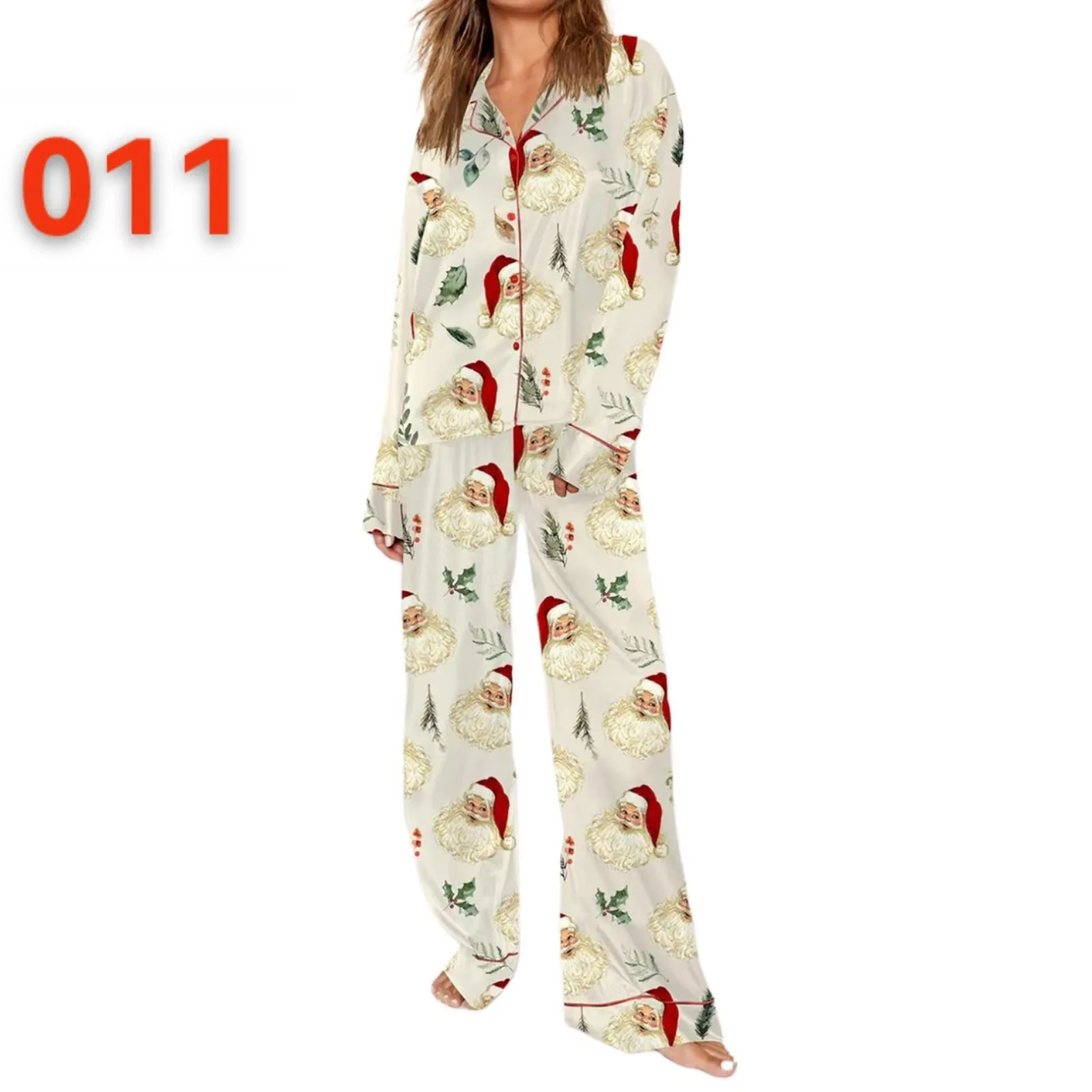 

Women Pajamas Long Sleeve Floral Pajama Set 3D Digital Print Sleepwear Ultra Comfortable Cozy Loungewear Pajama Set For Home