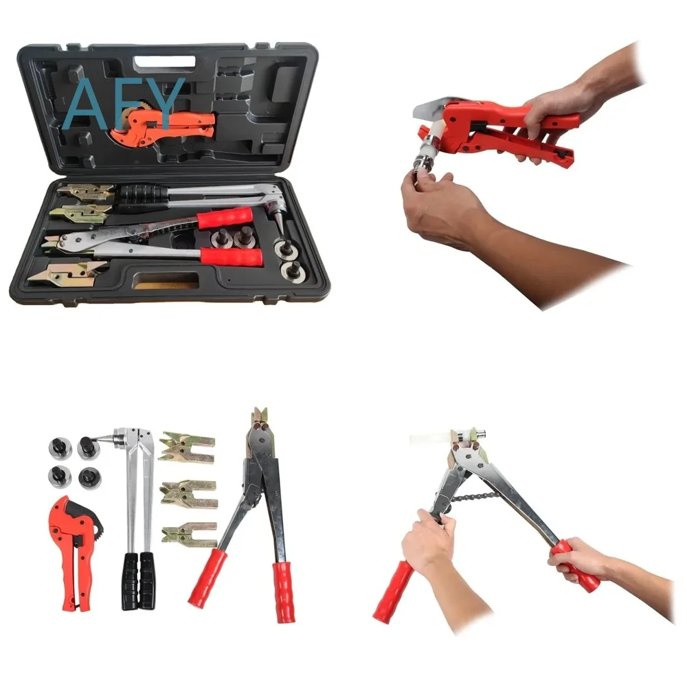 AD-1632 C Range 16-32mm Pipe Clamping Tool for Plumbing Tube Expansion Fitting Installation with Hard Case OEM Customizable