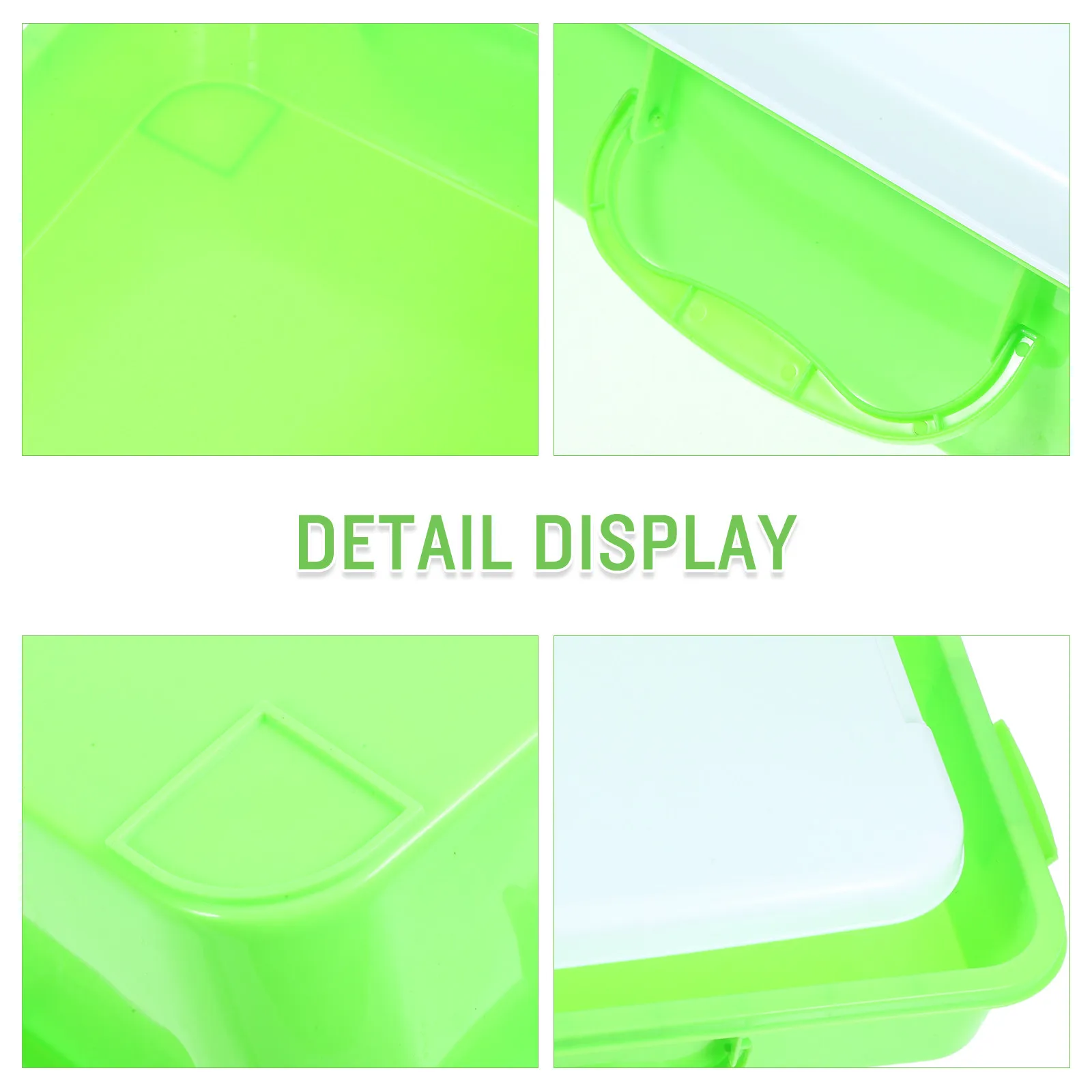 Portable Sandbox Handheld Sand Tray with Lid Strong Wear Resistant Kids Sand Play Storage Box for Backyard Beach Travel Easy