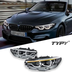 Car Headlights For BMW 4 Series M4 F32 Headlights F80 2013-2019 Upgraded LED Headlamps Dynamic Turn Signal Lamp DRL Car Assembly