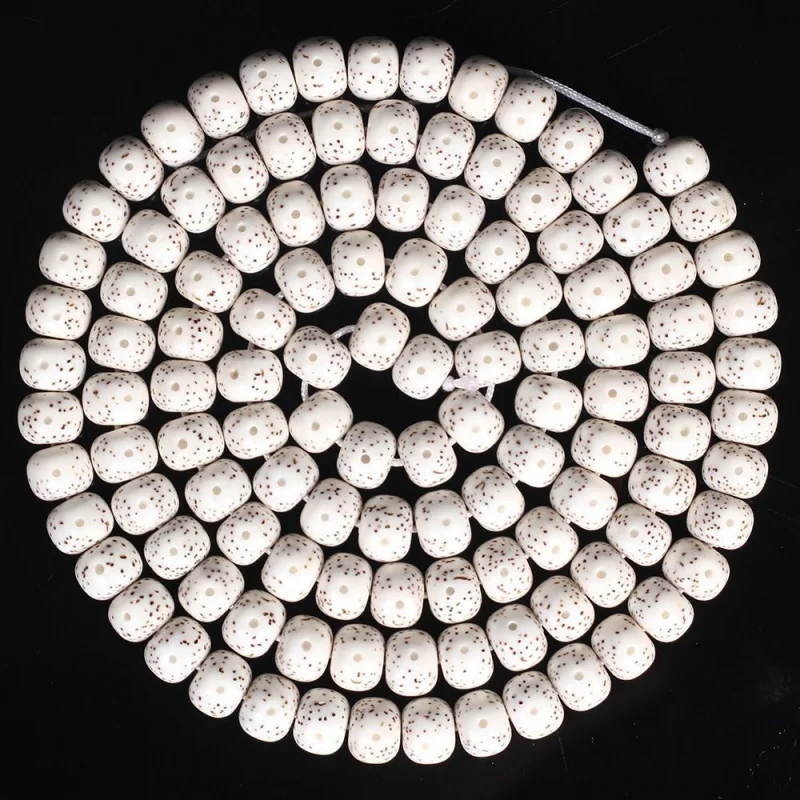 Ecological Hainan-Moon Buddhist Bead Bracelet, 108 Bodhi Beads, Delicate Finger Jewelry