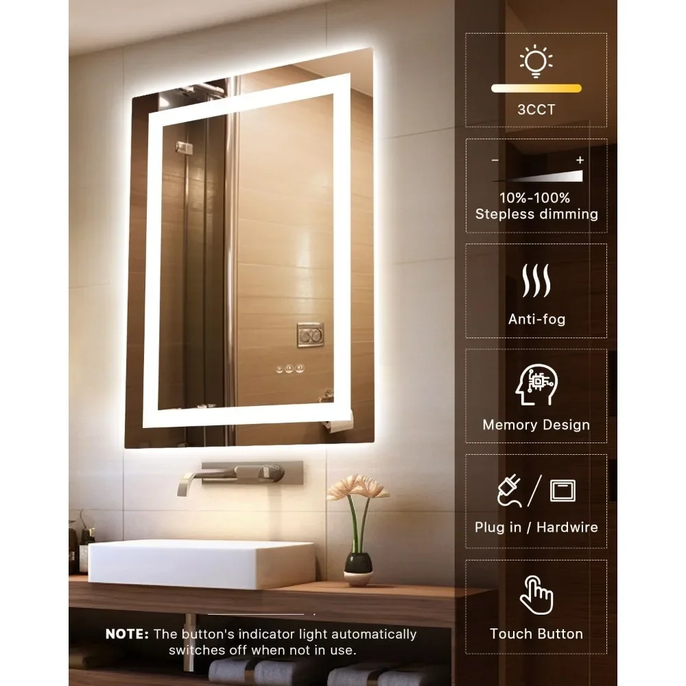 LED Bathroom Mirror 32