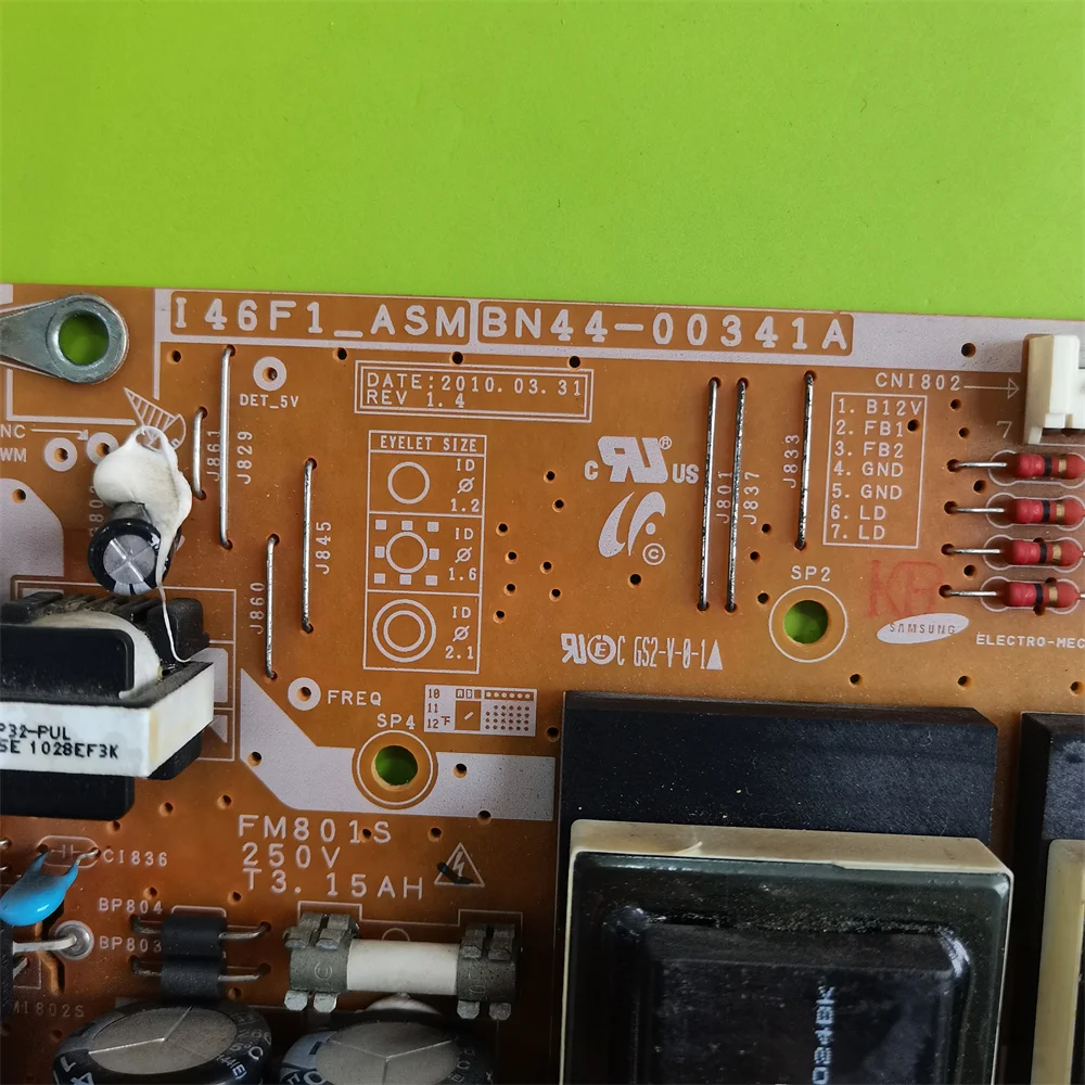 BN44-00341B = 341A امدادات الطاقة مجلس I46F1-ASM مناسبة لسامسونج LA46C530F1R LE46C750R2K LN46C600F3F LE46C530F1W LE46C550J1W