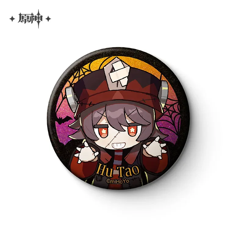 Genshin Impact Official Quirky Cross-Dressing Theme Series Q Badge Game Peripherals Accessories