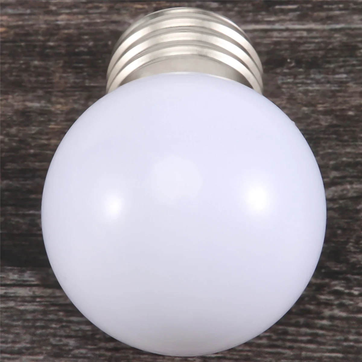 흰색 백열 램프 전구 장식 램프, E27, 0.5W, AC220V, 5 개