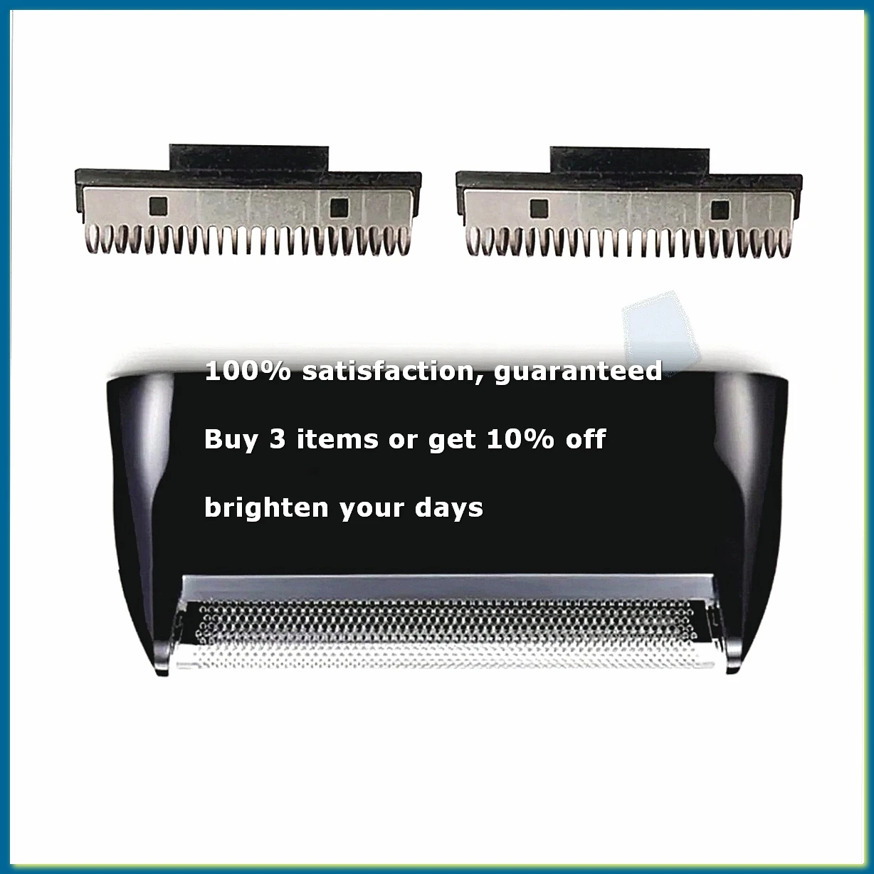 Replace Shaver Blade Head for KM-2024 Electric Shaver for Men Mesh Blade Net Beard Shaving Parts