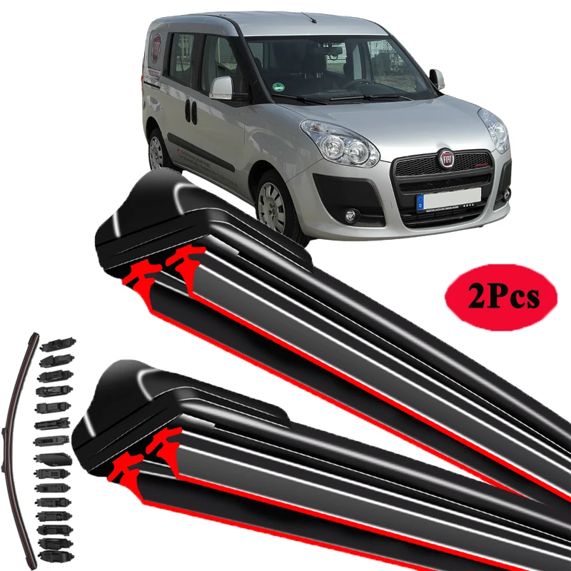 

Для FIAT Doblo Cargo Panorama 223 263 2000-2022 щетка стеклоочистителя автомобиля щетки для переднего лобового стекла аксессуары для чистки окон