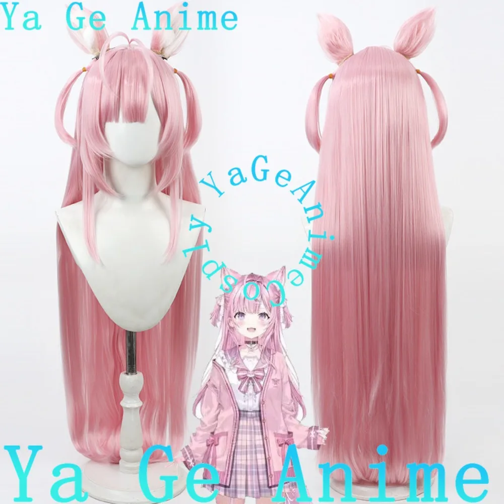 

Синтетический термостойкий парик для косплея Хакуи Койори (Hololive VTuber) с хвостом для аниме, игр, Хэллоуина, карнавала, вечеринок