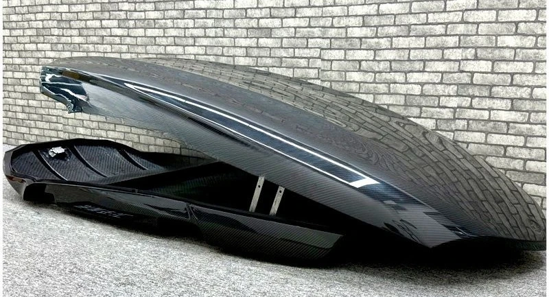 

Full carbon fiber hatchback, borderless cool suitcase, personalized roof box for supercar